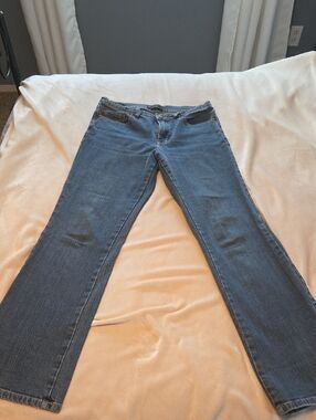 New York & Company Women's Flare Jeans in Denim Blue